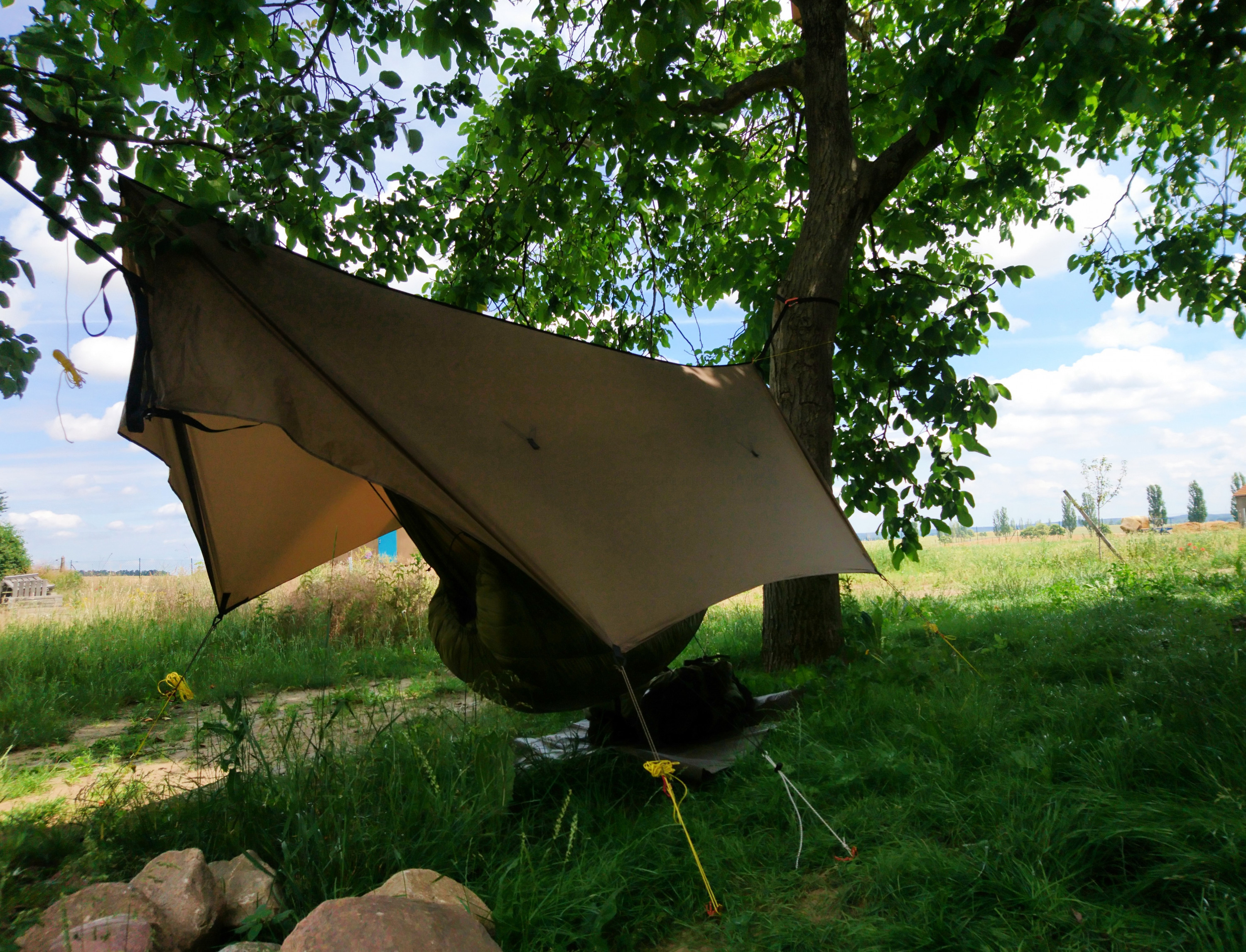 Hängeplatz bei einem Freund in Brandenburg