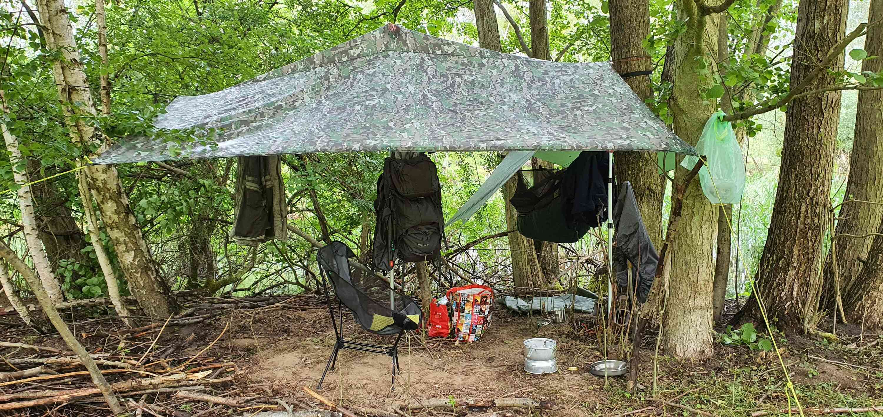 Das Insel-Feld-Indianer-Lager