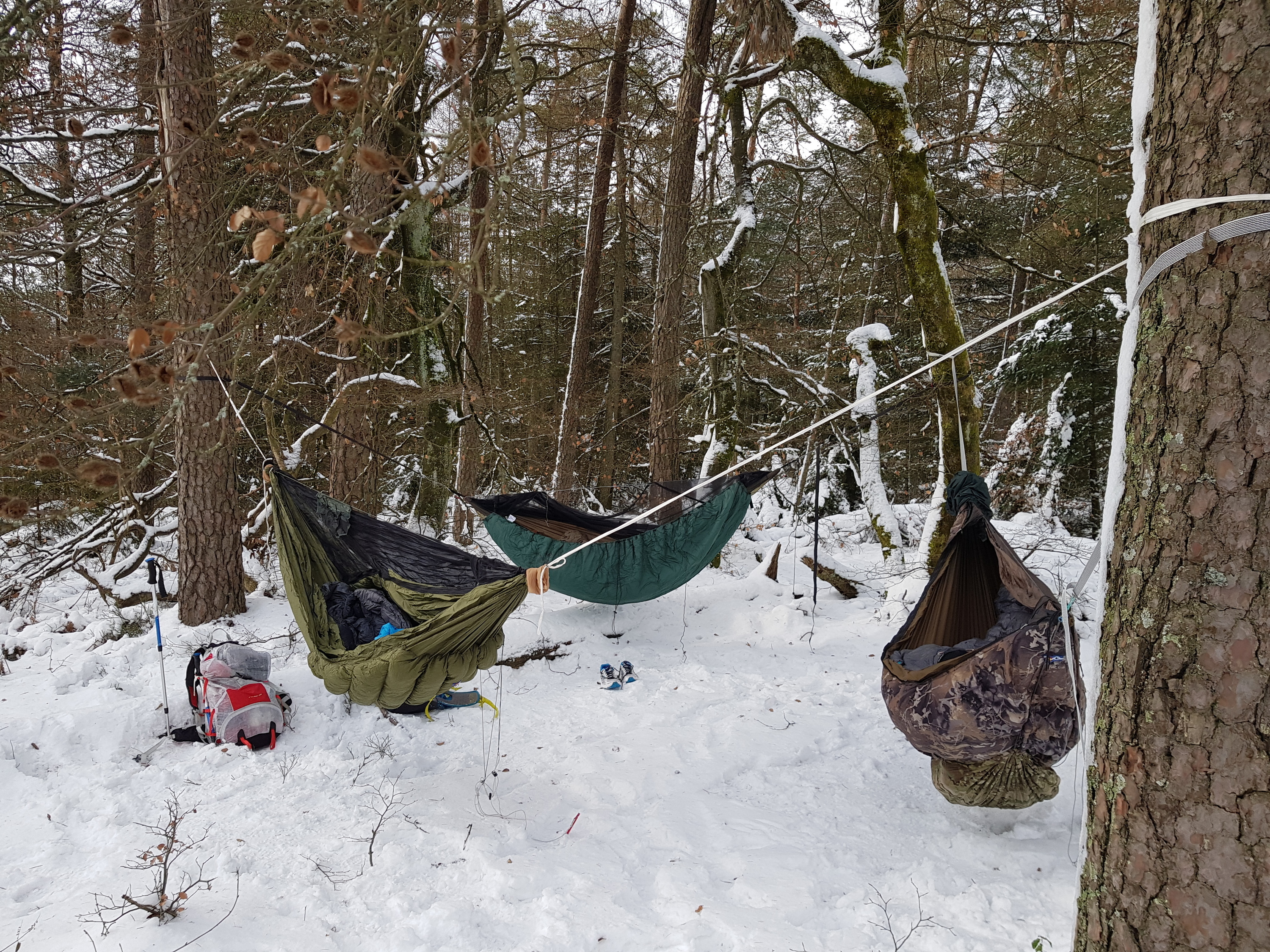 3 Hänger machen Pause